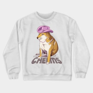 meme cheems Crewneck Sweatshirt